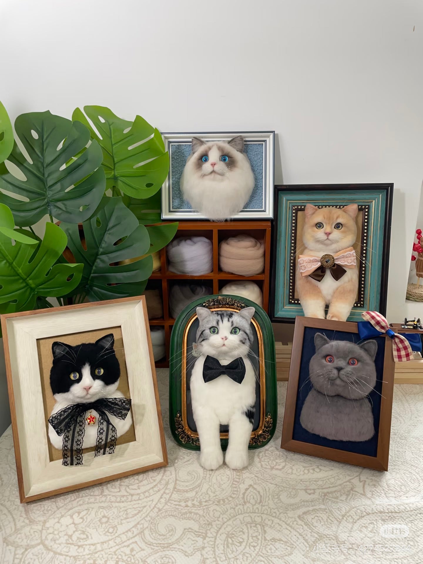 5" Custom Needle-Felted Pet Portrait