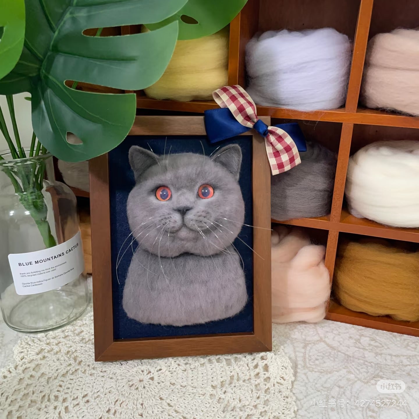 5" Custom Needle-Felted Pet Portrait