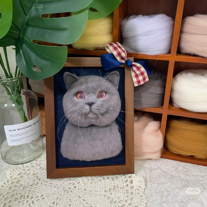 5" Custom Needle-Felted Pet Portrait