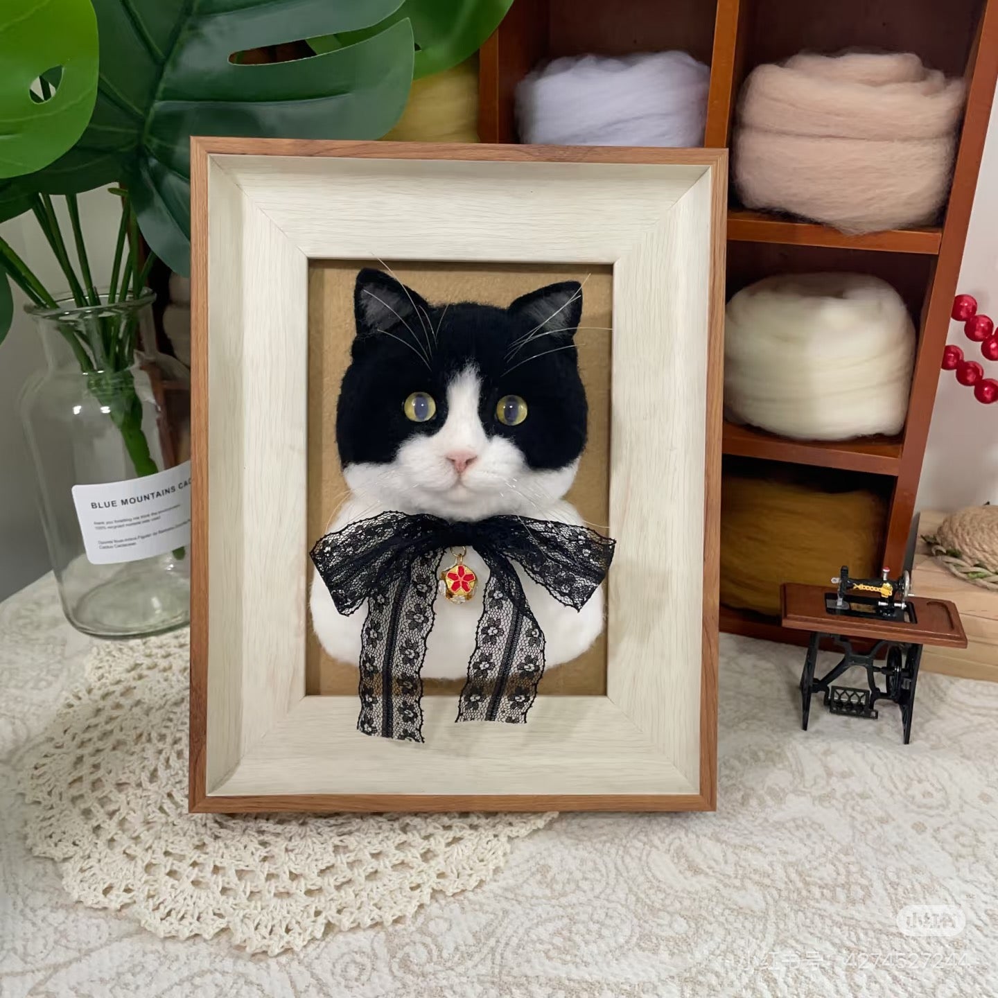 5" Custom Needle-Felted Pet Portrait
