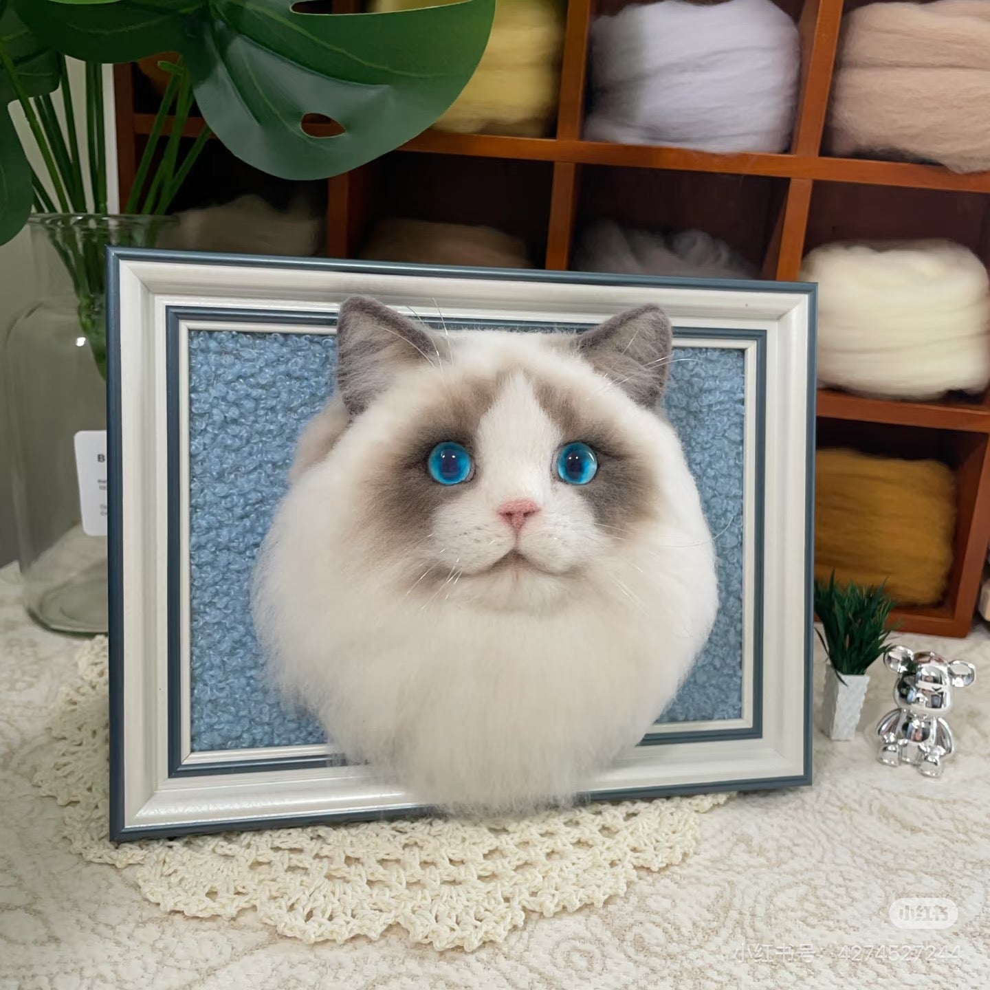5" Custom Needle-Felted Pet Portrait