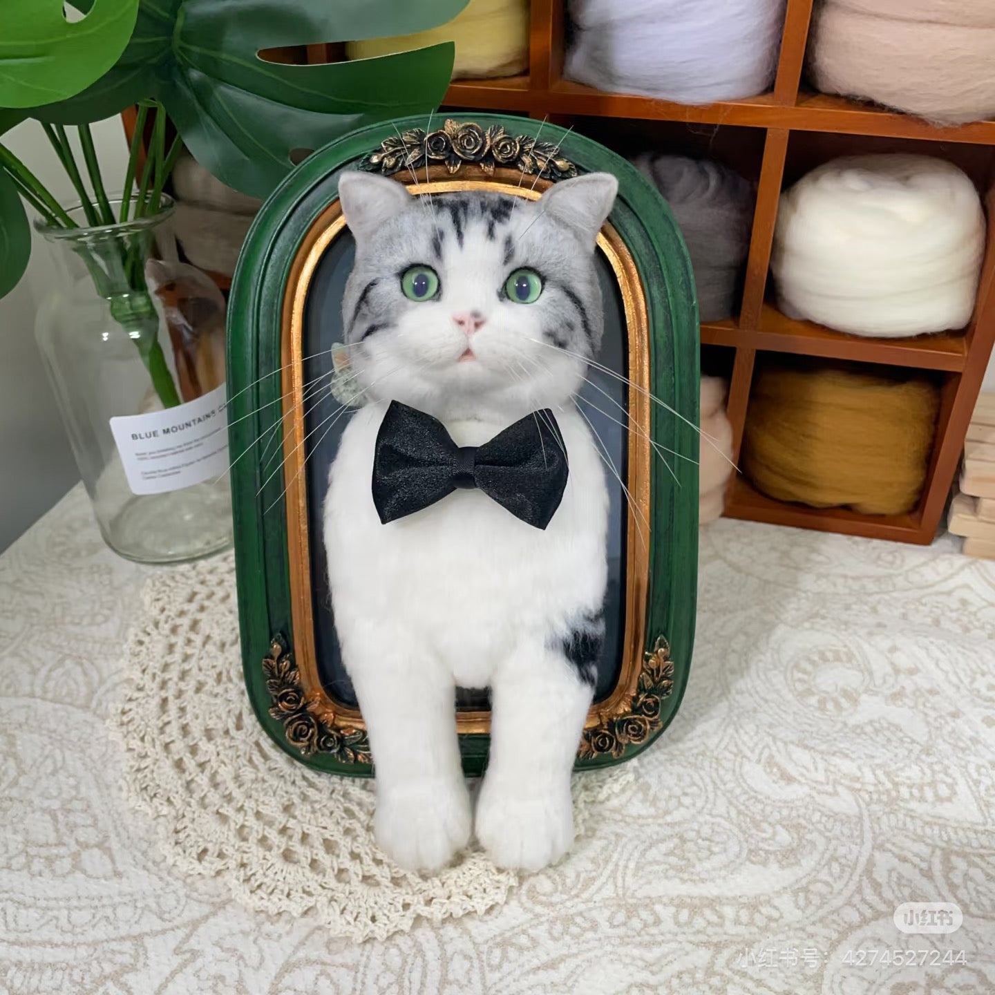 5" Custom Needle-Felted Pet Portrait