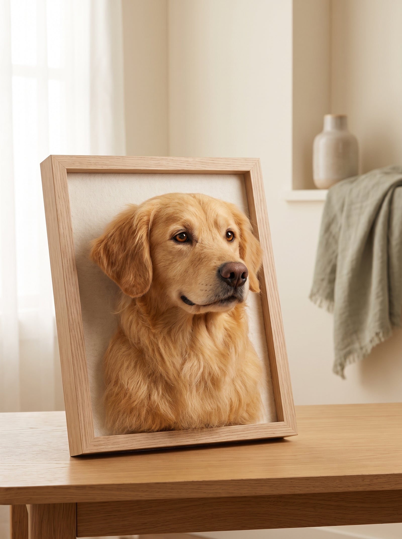 Dog Felt Portraits